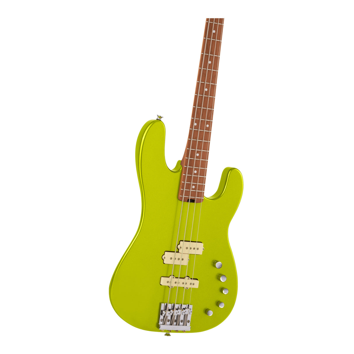 Charvel Pro-Mod San Dimas PJ IV Electric Bass Guitar (Lime Green Metallic)