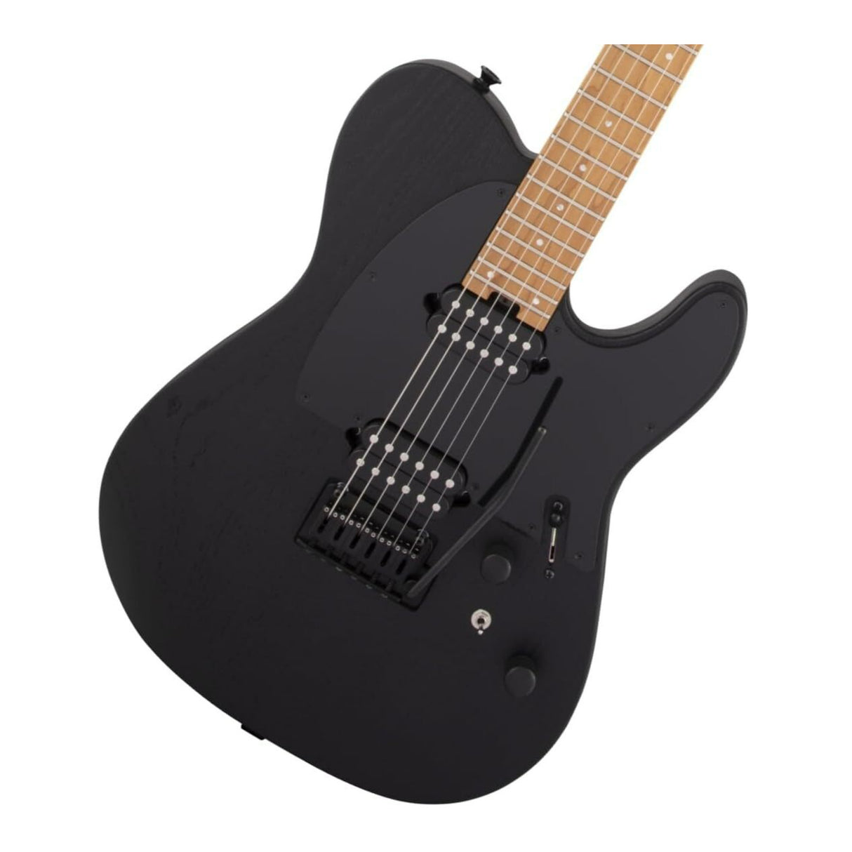 Charvel Pro-Mod So-Cal Style 2 24 HH 2PT CM Ash Electric Guitar (Black Ash)