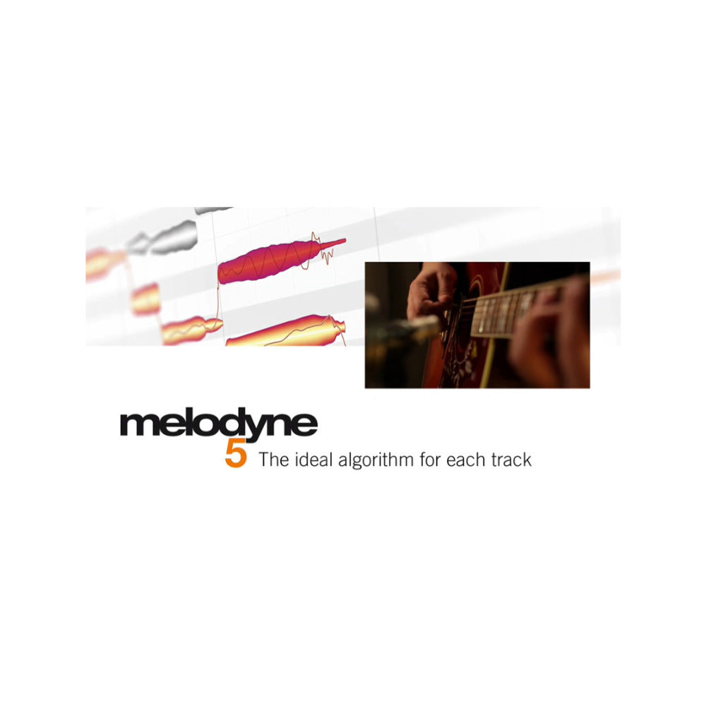 Melodyne 5 Editor for Audio Editing and Pitch Correction Software