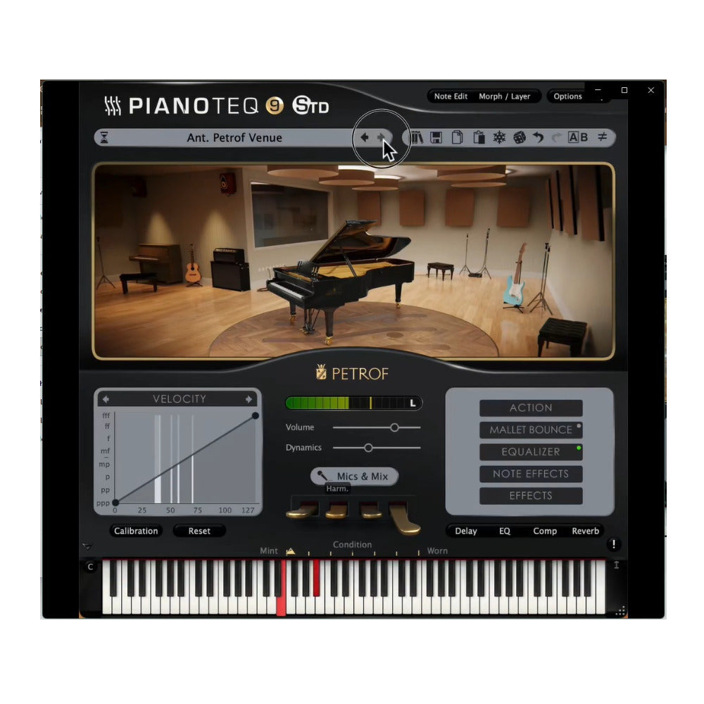 Pianoteq PETROF Grand Piano Collection Virtual Instrument Pack
