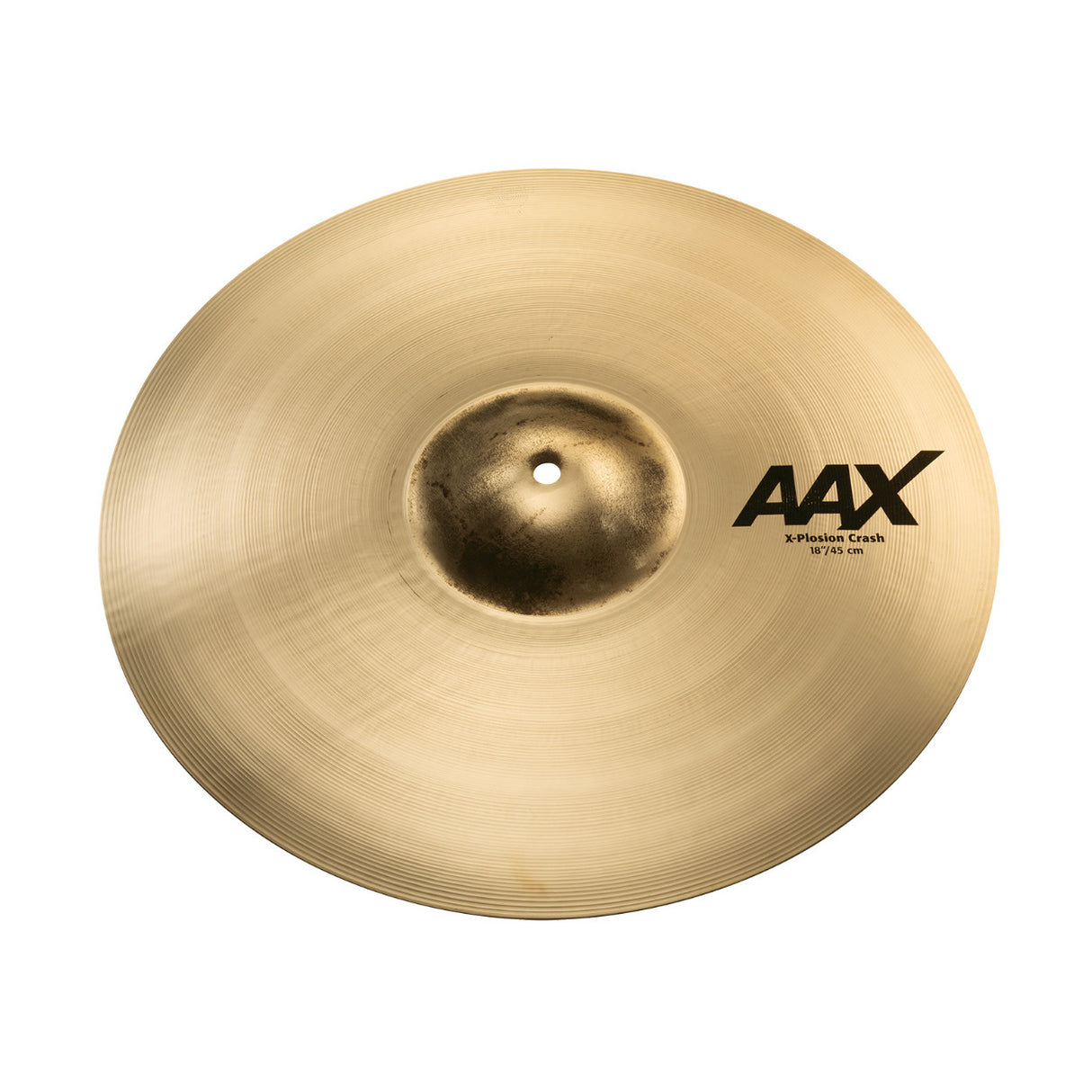 Sabian 18-inch AAX X-plosion Medium-Thin Crash Cymbal with B20 Construction
