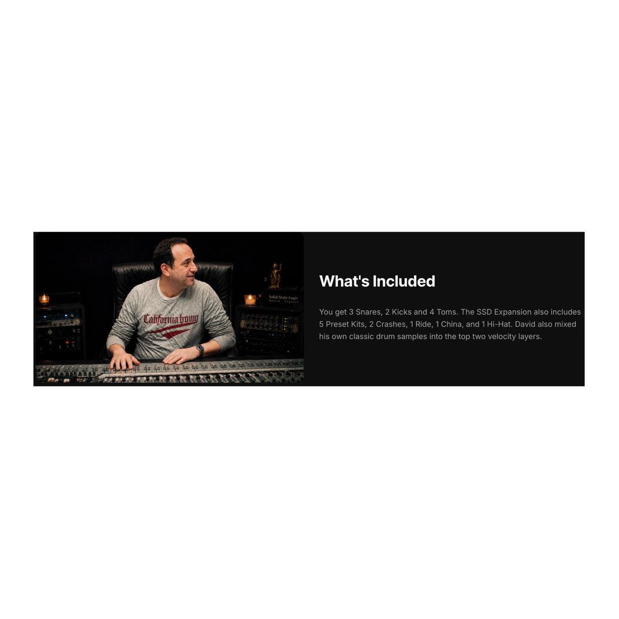 Steven Slate Drums David Bendeth Expansion