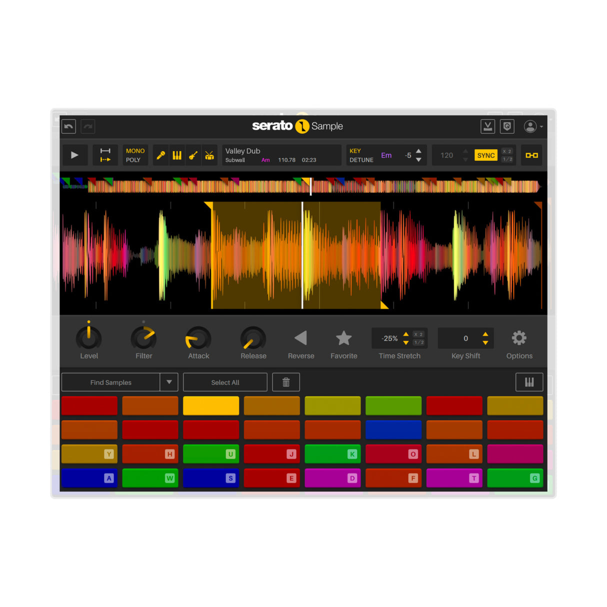 Serato Sample Professional-grade Sampling Plug-in for Music Production with Stem Separation