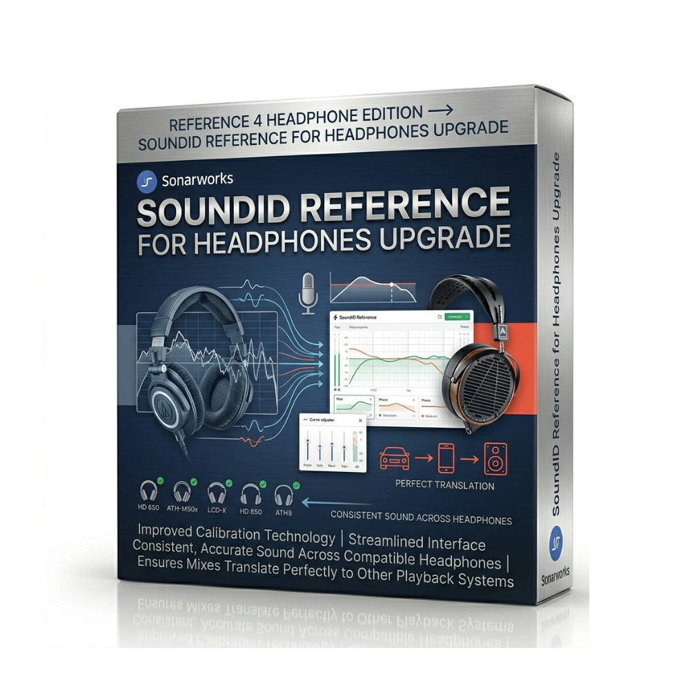 Sonarworks SoundID Reference Headphone Upgrade from Reference 4 Calibration Software
