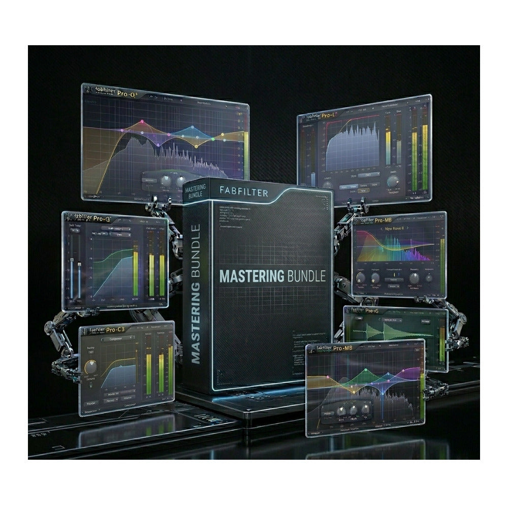 FabFilter Mastering Bundle Professional Audio Mastering Software Suite