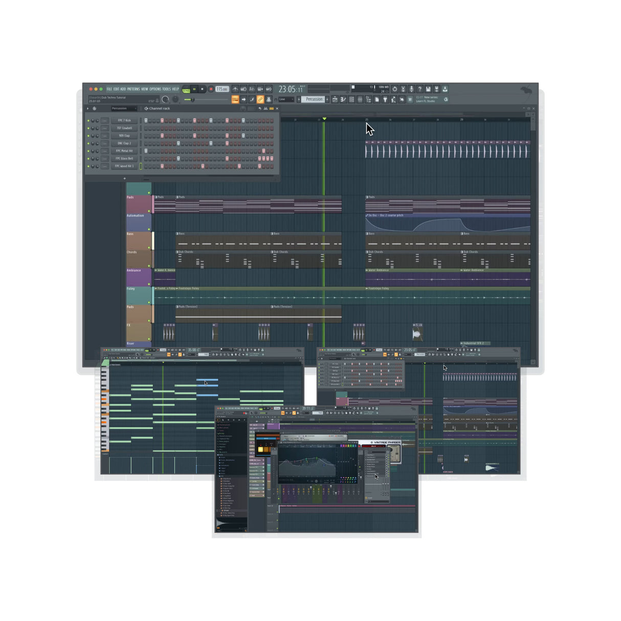 FL Studio Producer Edition Pro Music Production Software with Lifetime License and 93 Plugins