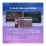 FL Studio Signature Bundle Edition Music Production Software with Lifetime License and 103 Plugins
