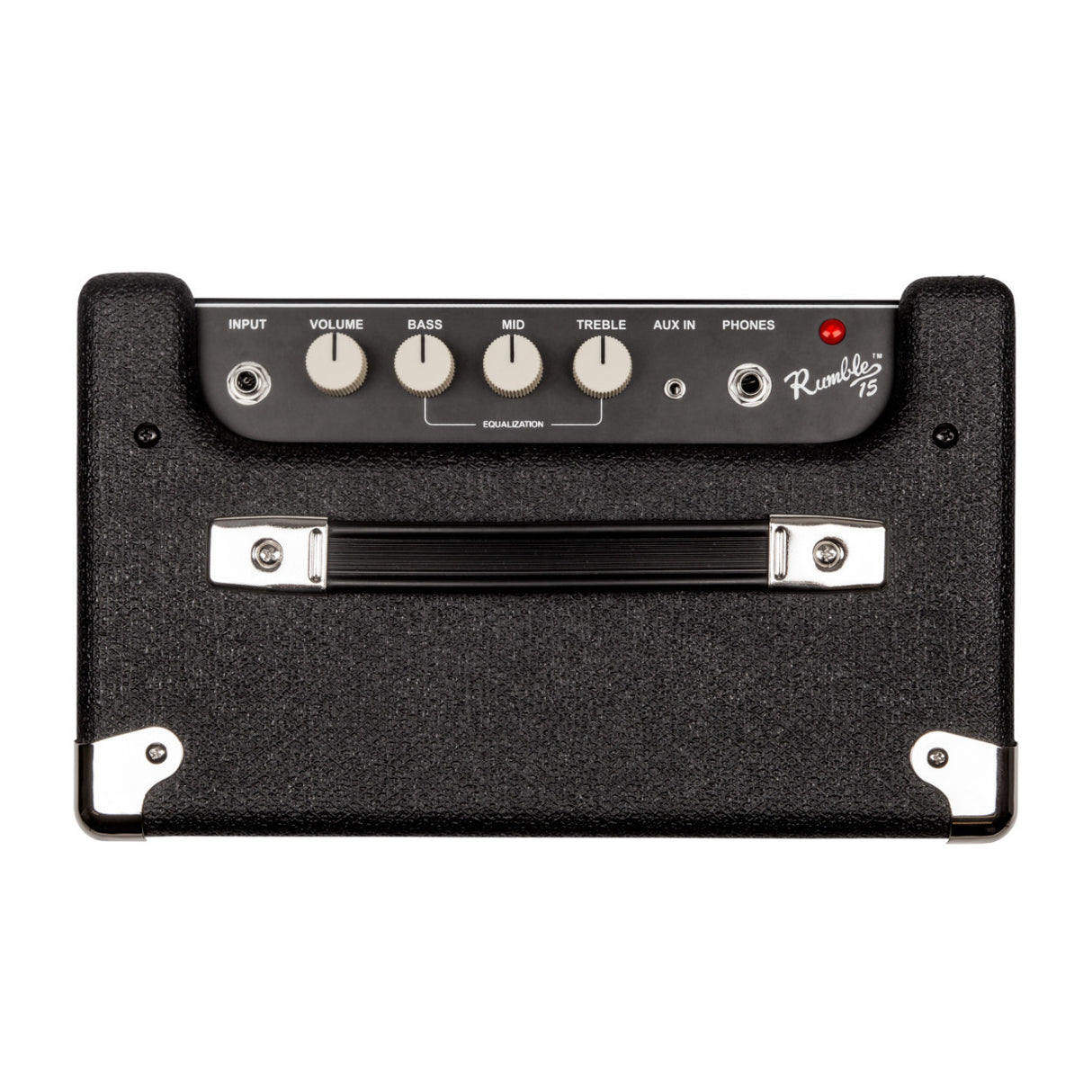 Fender Rumble 15 120V 15-Watt Portable Bass Amplifier Bundle with Amp Stand