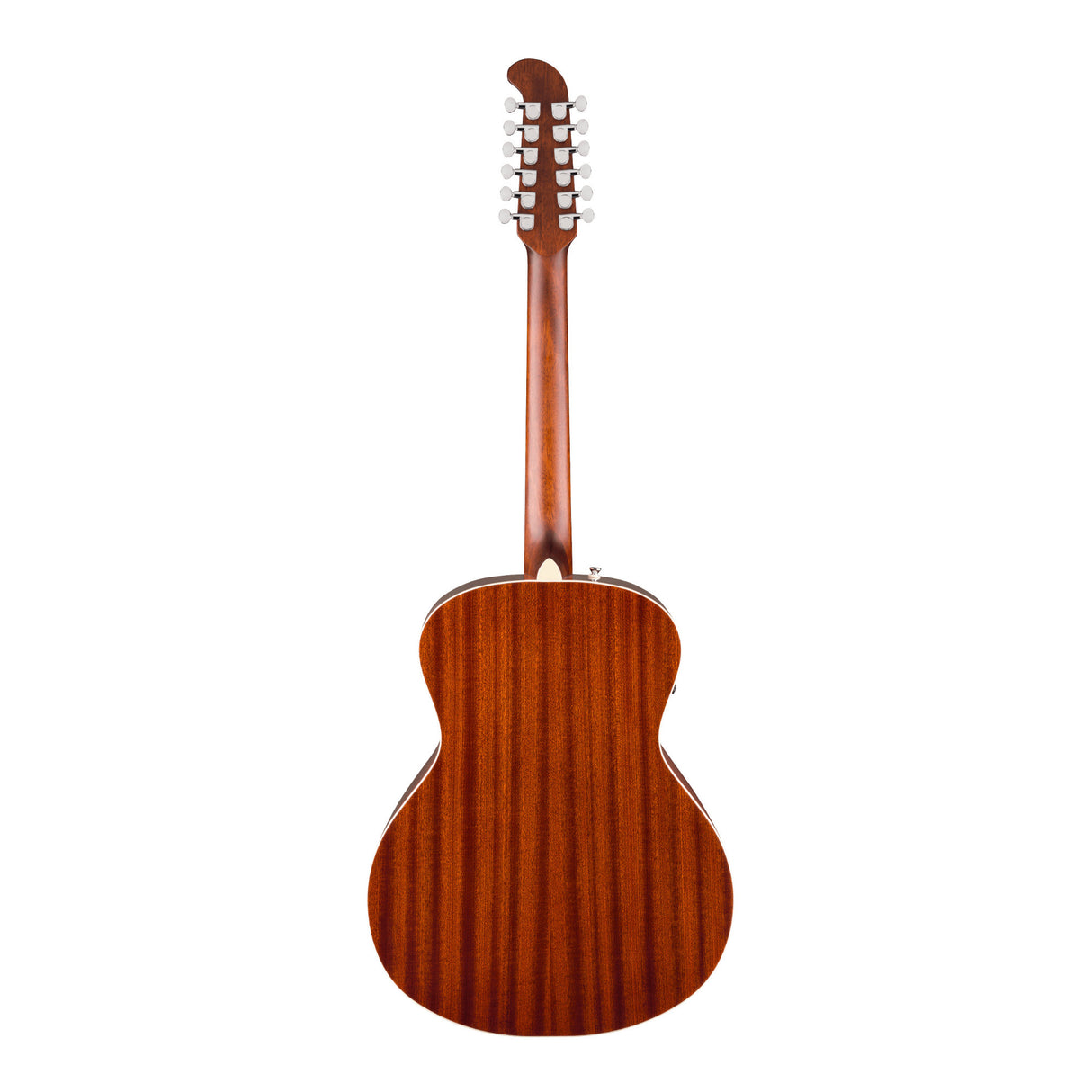 Fender California Deluxe Villager E with Walnut Fingerboard (Black)