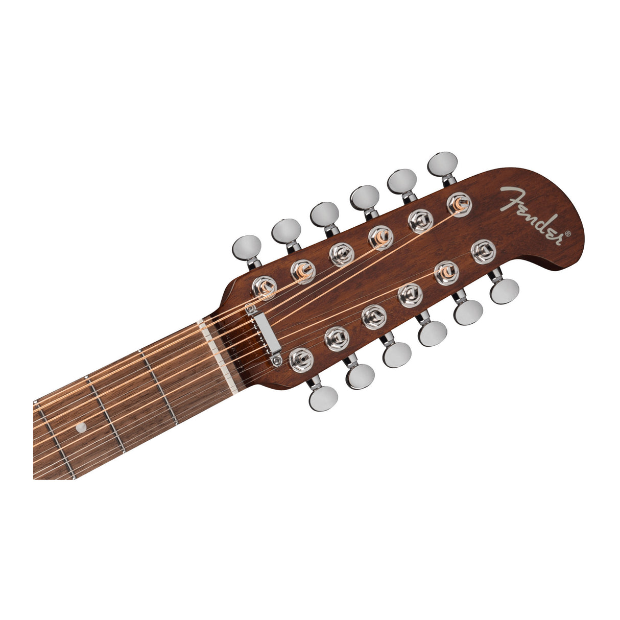 Fender California Deluxe Villager E with Walnut Fingerboard (Black)