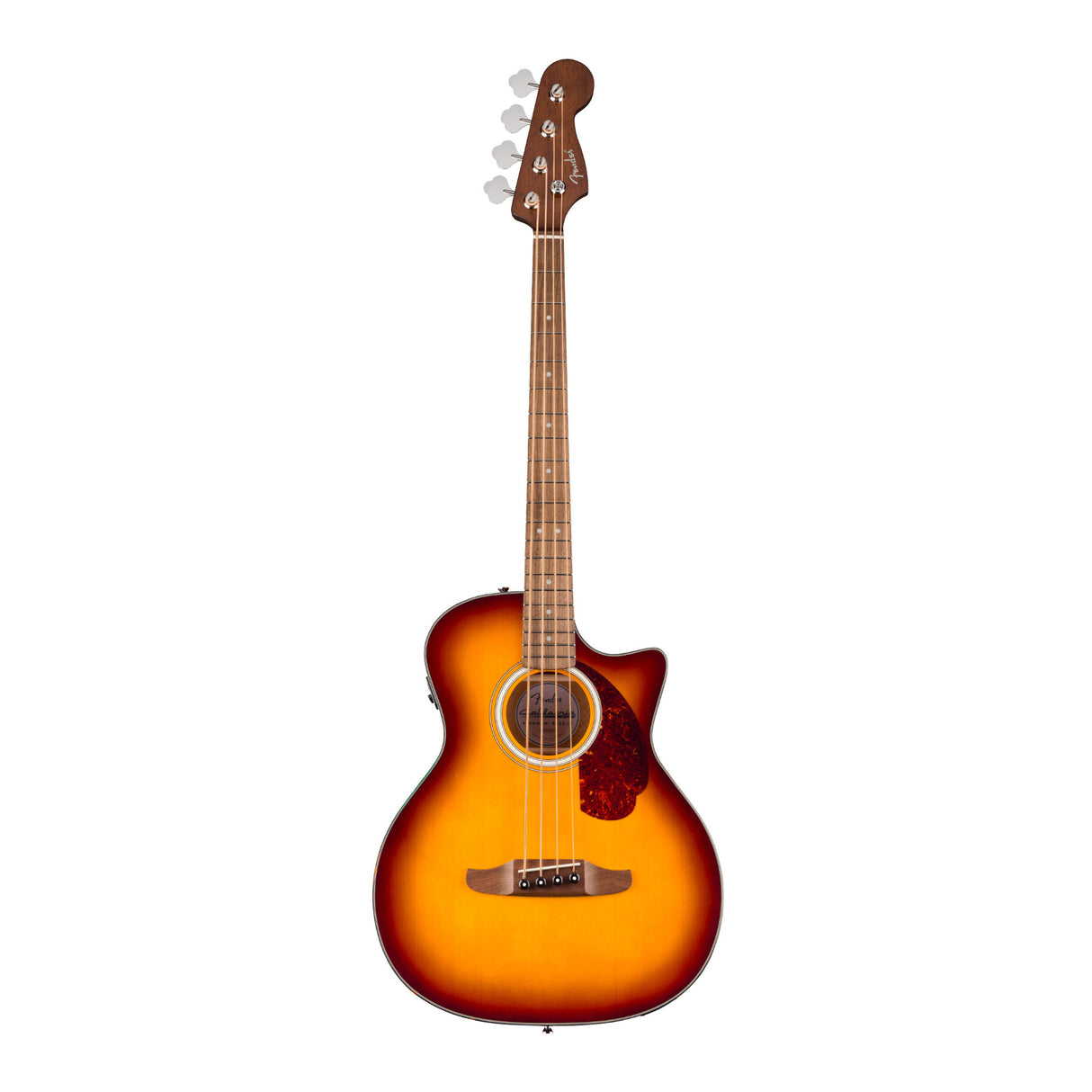 Fender California Deluxe Kingman Bass CE w/ Walnut Fingerboard (Honey Sunburst)