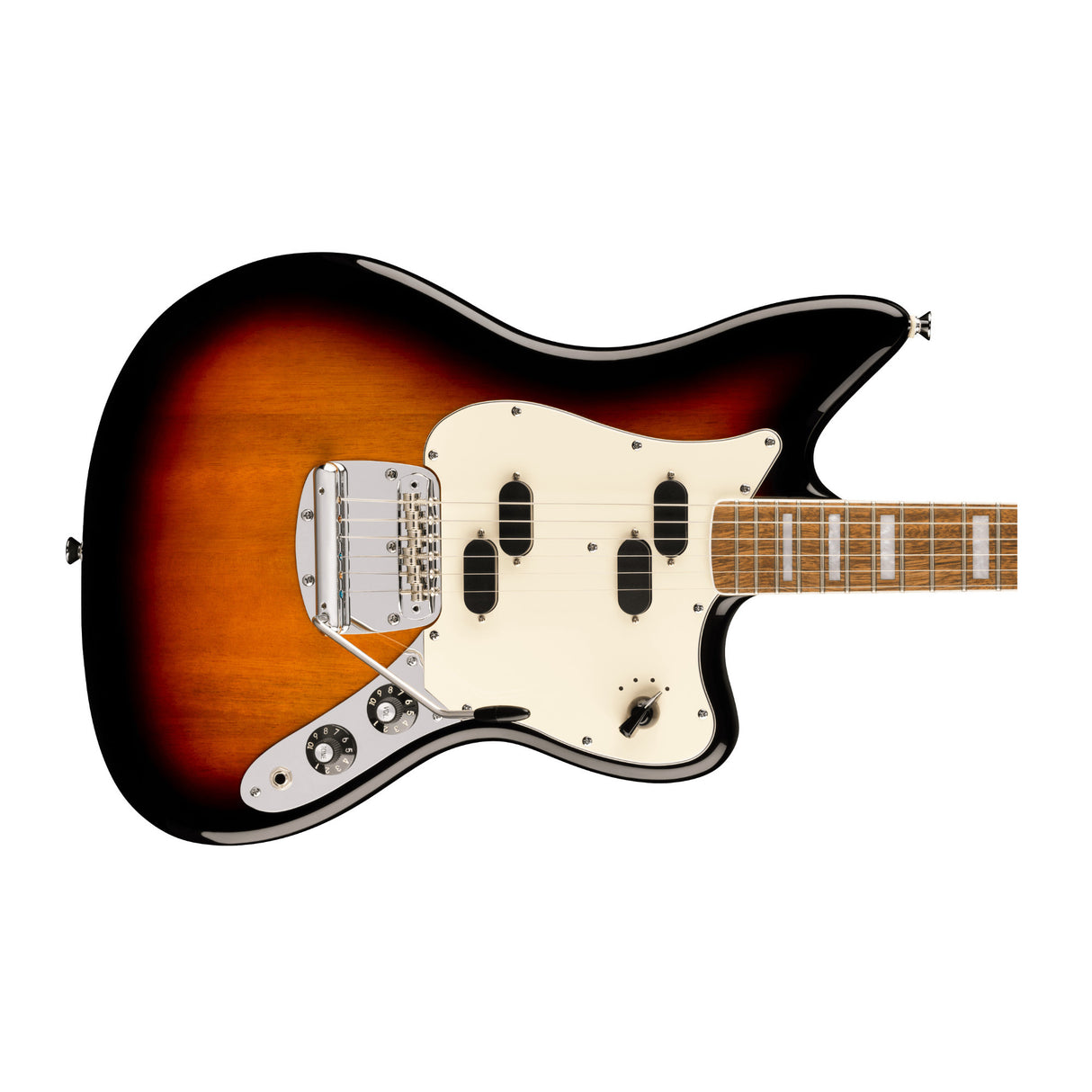 Squier Paranormal Electric VI Electric Guitar with Indian Laurel Fingerboard (3-Color Sunburst)