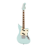 Fender Squier Paranormal Electric VI Electric Guitar with Indian Laurel Fingerboard (Daphne Blue)