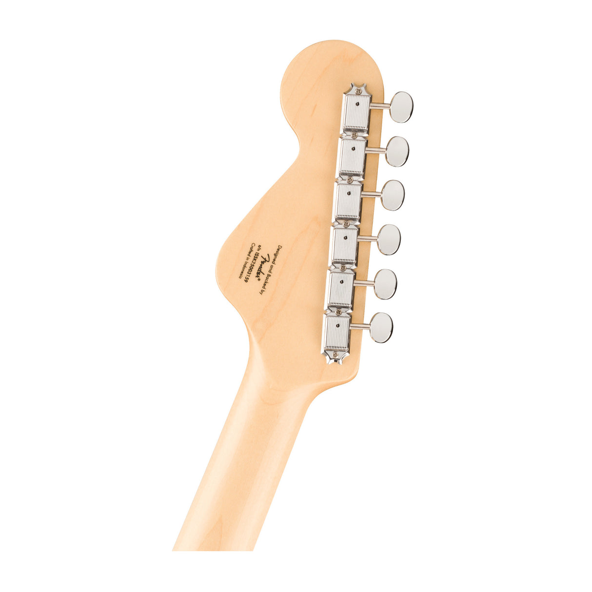 Fender Squier Paranormal Electric VI Electric Guitar with Indian Laurel Fingerboard (Daphne Blue)