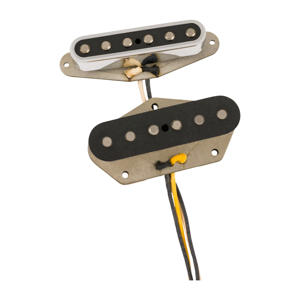 Fender Custom Shop Tomatillo Telecaster Pickups, Set of 2 (Black & Chrome)