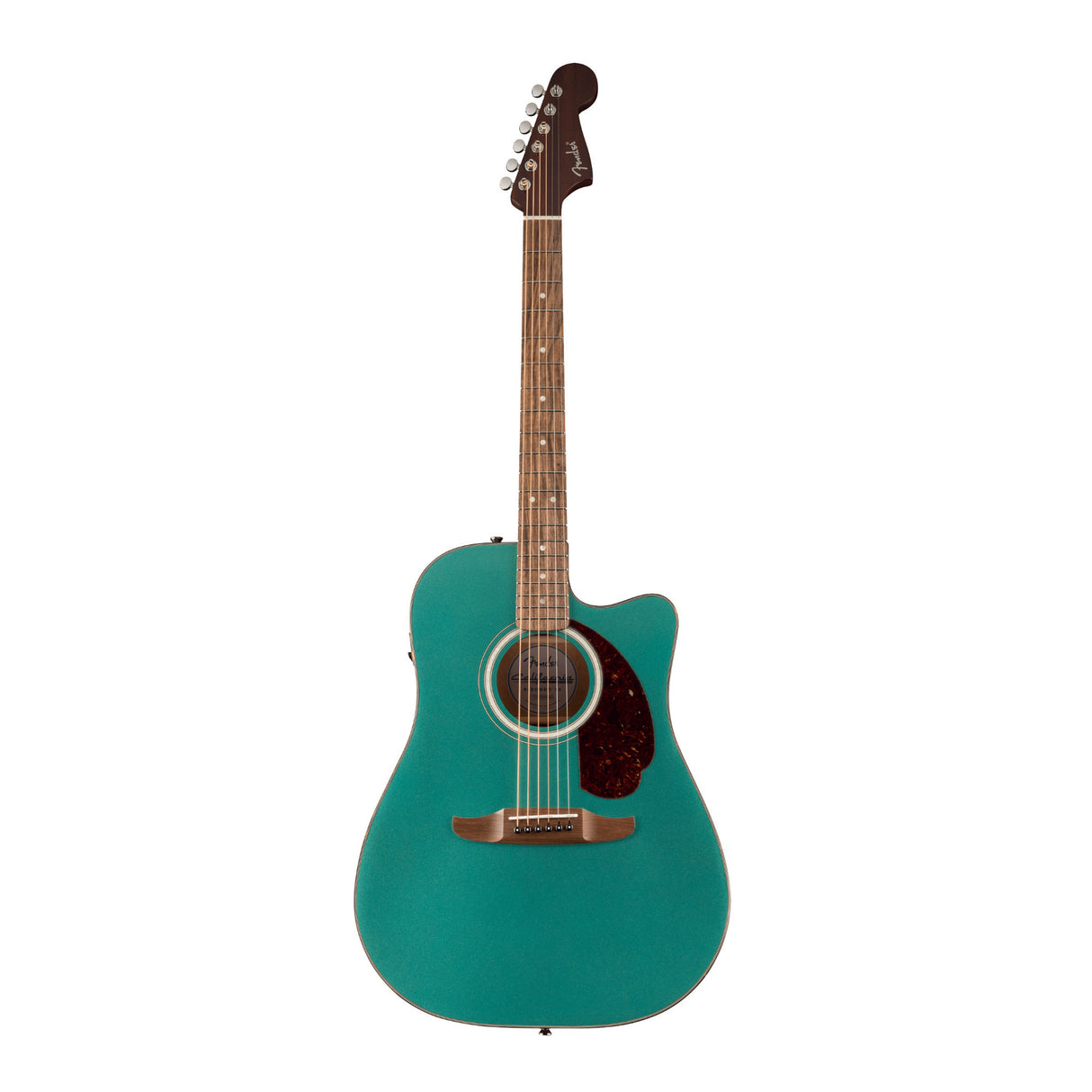 Fender California Deluxe Redondo CE 6-String Acoustic Guitar (Sherwood Green)