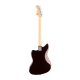 Squier Paranormal Baritone Jazzmaster HH Electric Guitar with Indian Laurel Fingerboard (Oxblood)