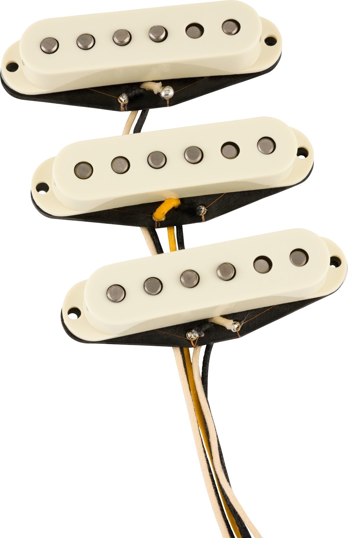 Fender Coastline '57 Stratocaster Guitar Pickups, Set of 3 (Vintage White)