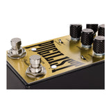 Fender Pugilist V2 Dual Distortion Guitar Effects Pedal (Gold)