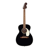 Fender California Deluxe Monterey E 6-String Acoustic Guitar (Black)