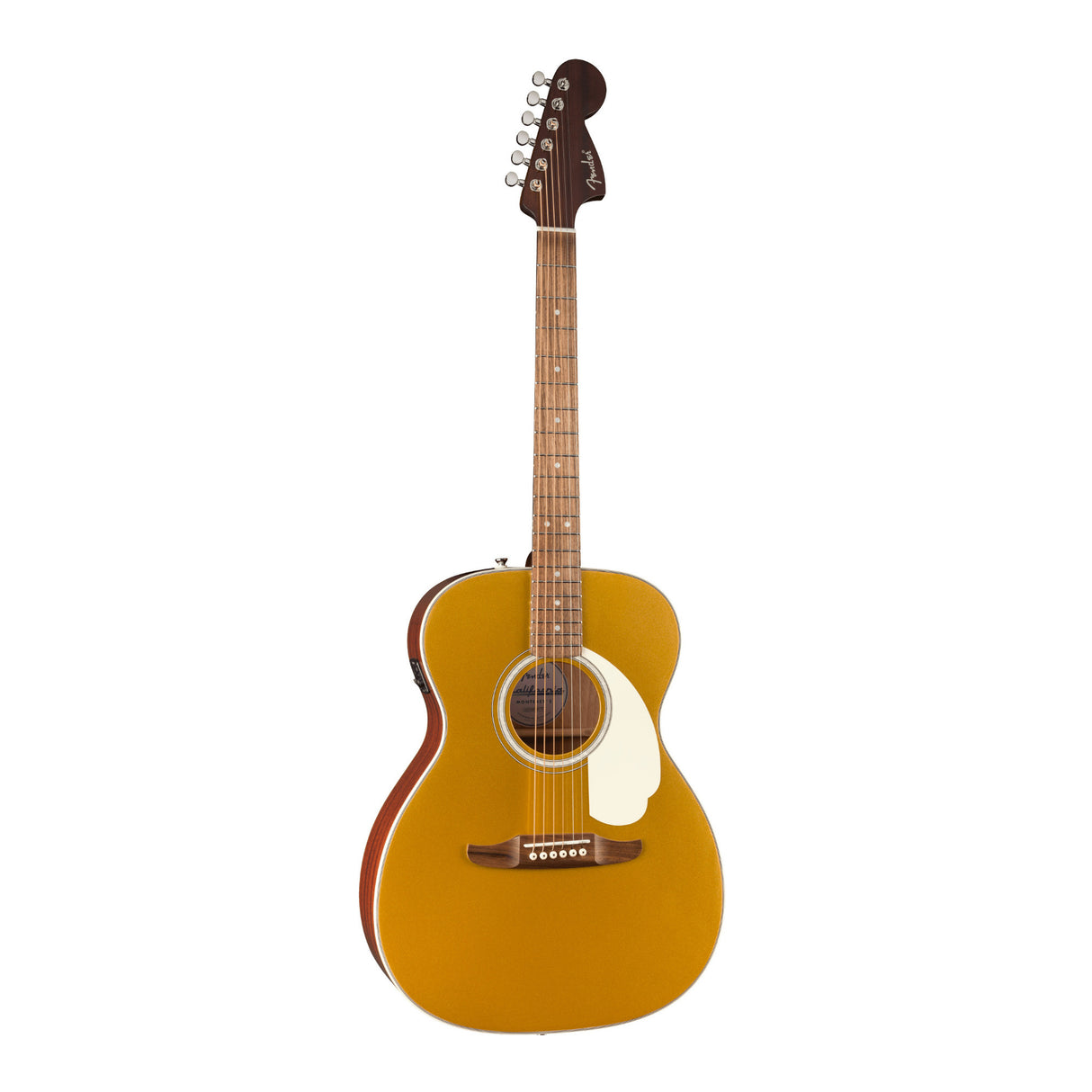 Fender California Deluxe Monterey E 6-String Acoustic Guitar (Aztec Gold)