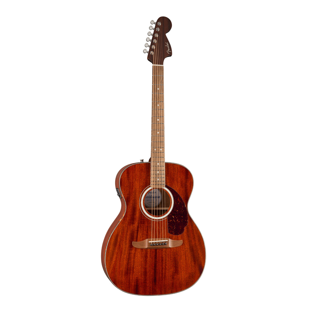 Fender California Deluxe Monterey E 6-String Acoustic Guitar (Natural Mahogany)
