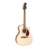 Fender California Deluxe Newporter CE with Walnut Fingerboard (White Blonde)
