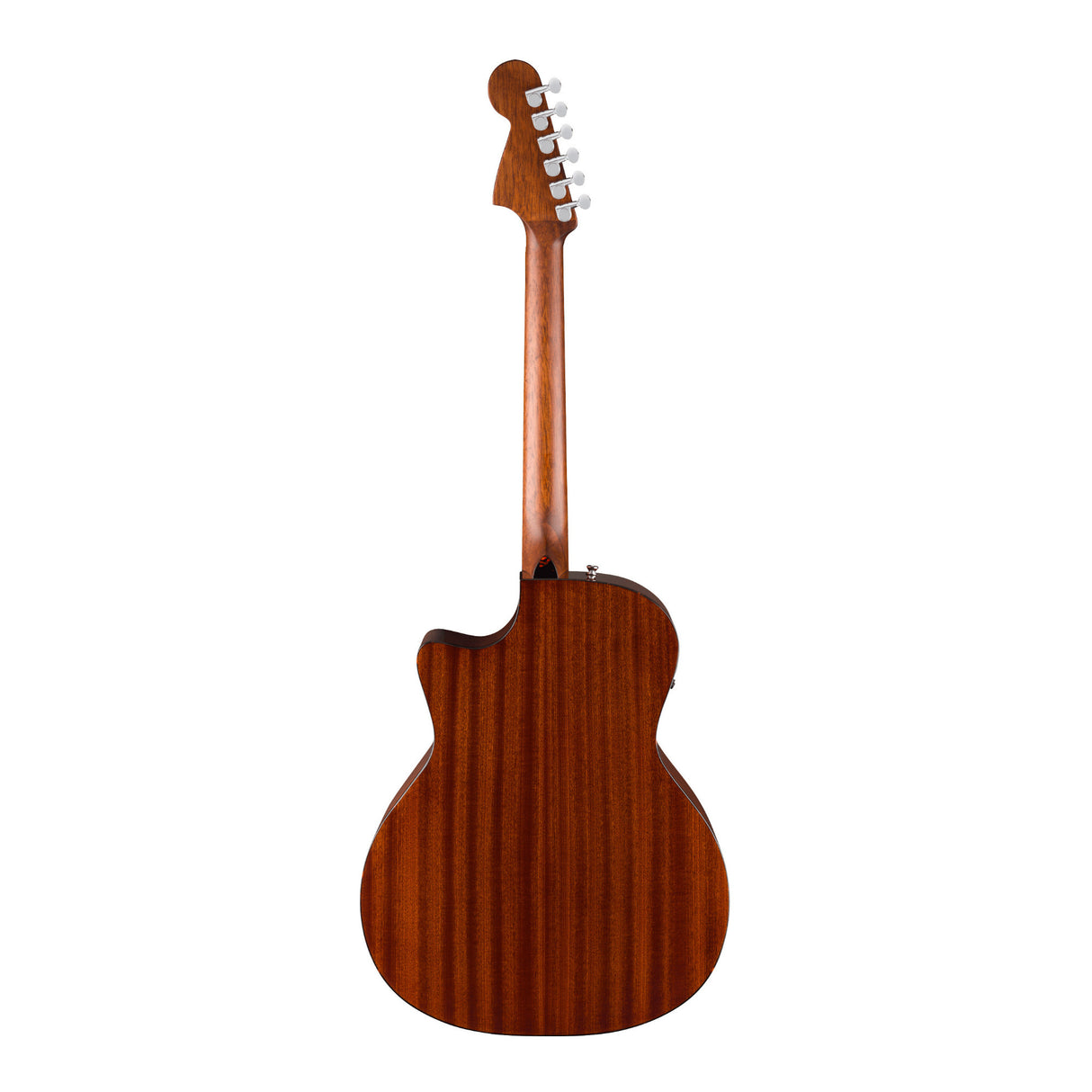 Fender California Deluxe Newporter CE with Walnut Fingerboard (White Blonde)