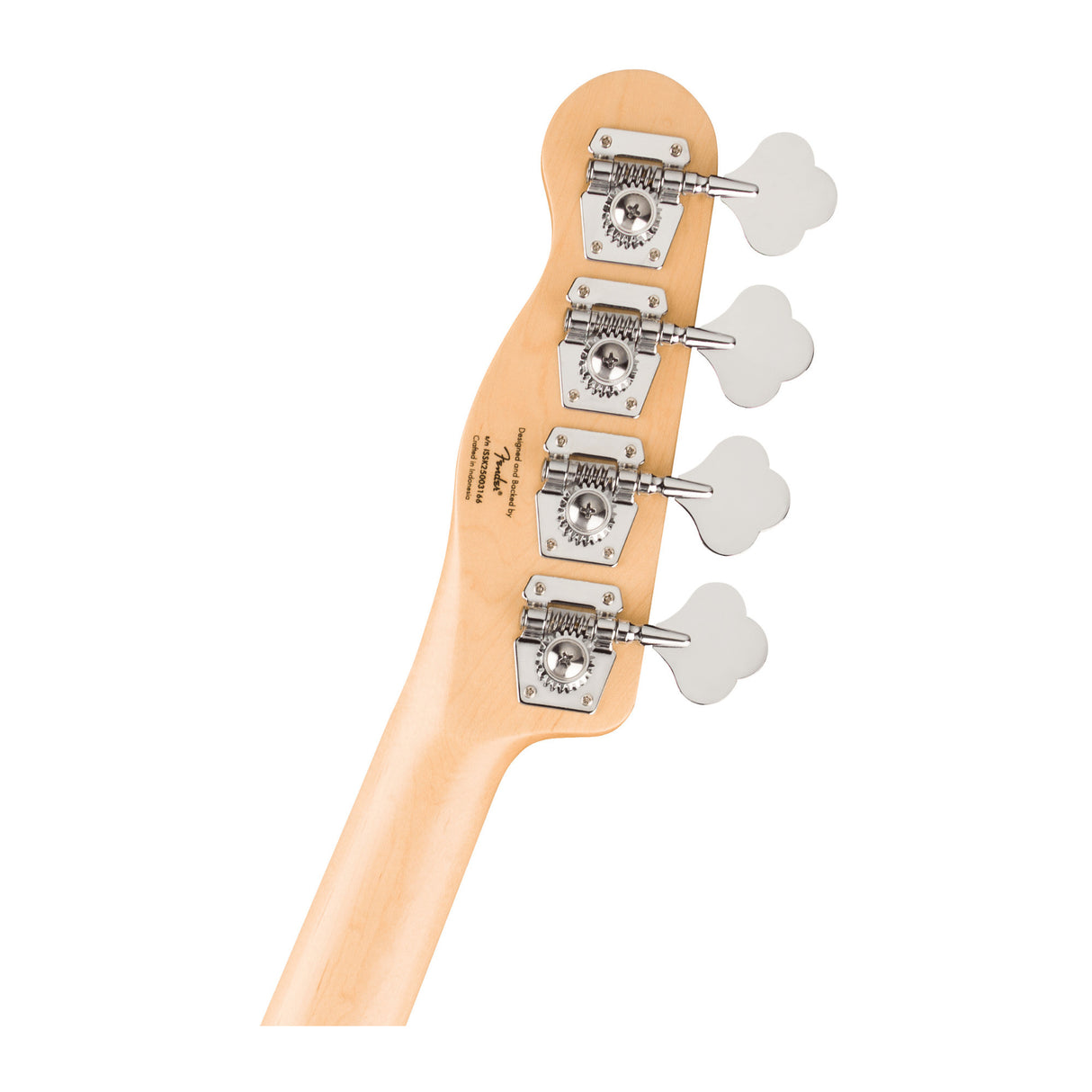 Squier Paranormal Precision Bass Thinline SJ 4-String Bass with Maple Fingerboard (Vintage White)