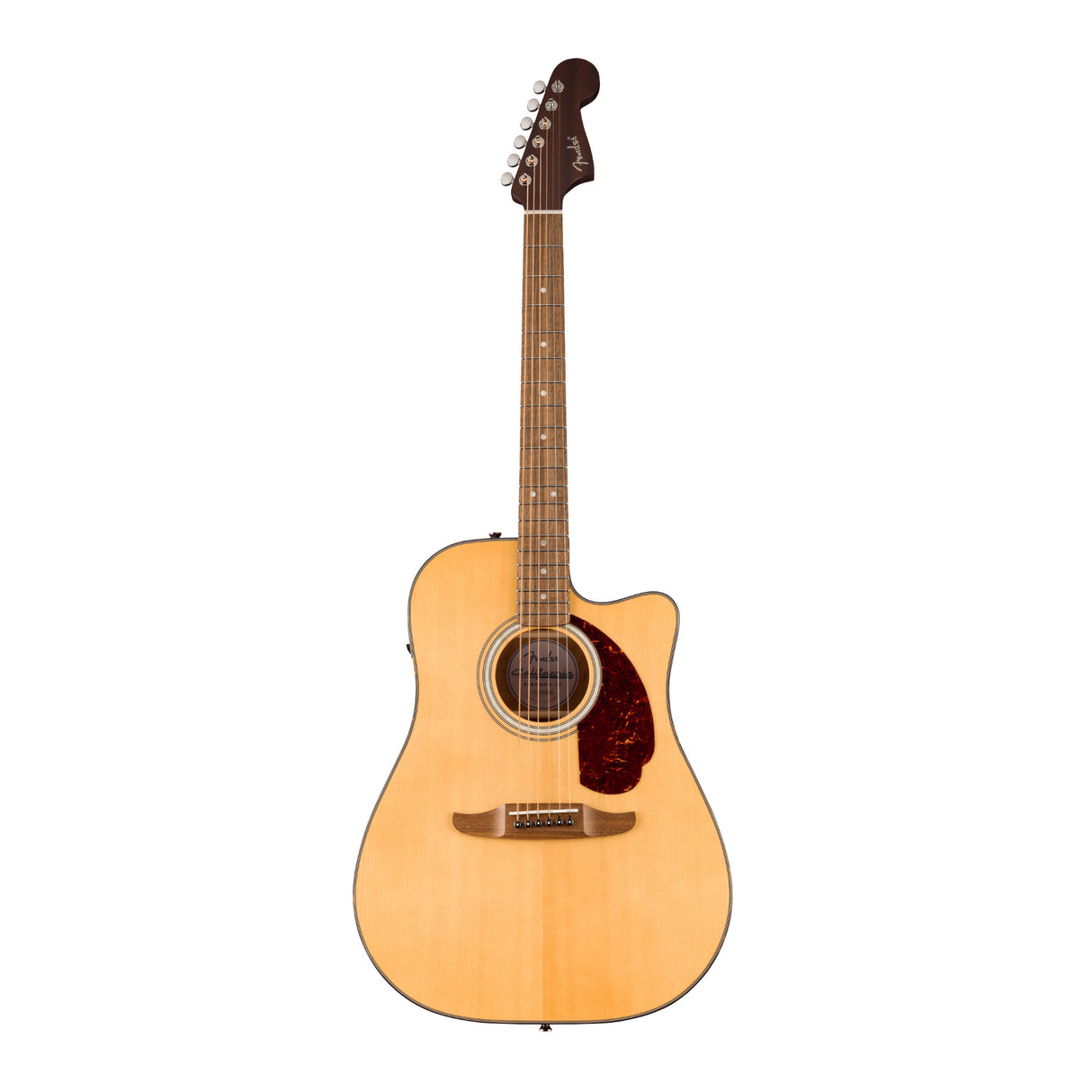 Fender California Deluxe Redondo CE with Tortoiseshell Pickguard (Natural)
