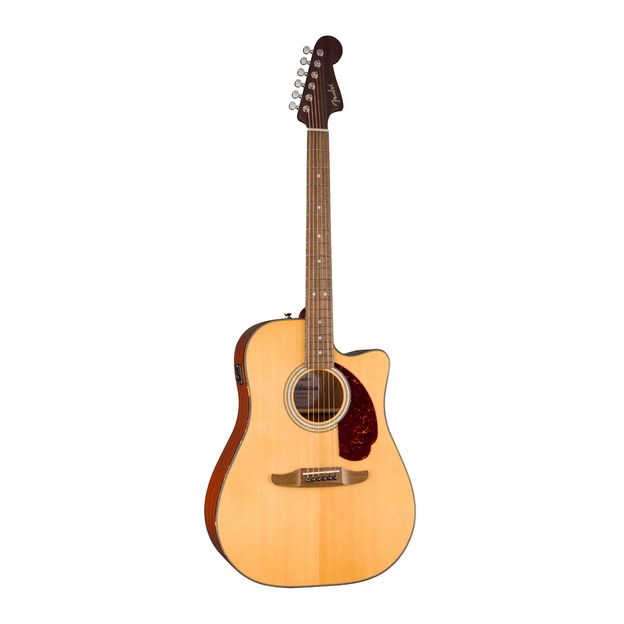 Fender California Deluxe Redondo CE with Tortoiseshell Pickguard (Natural)