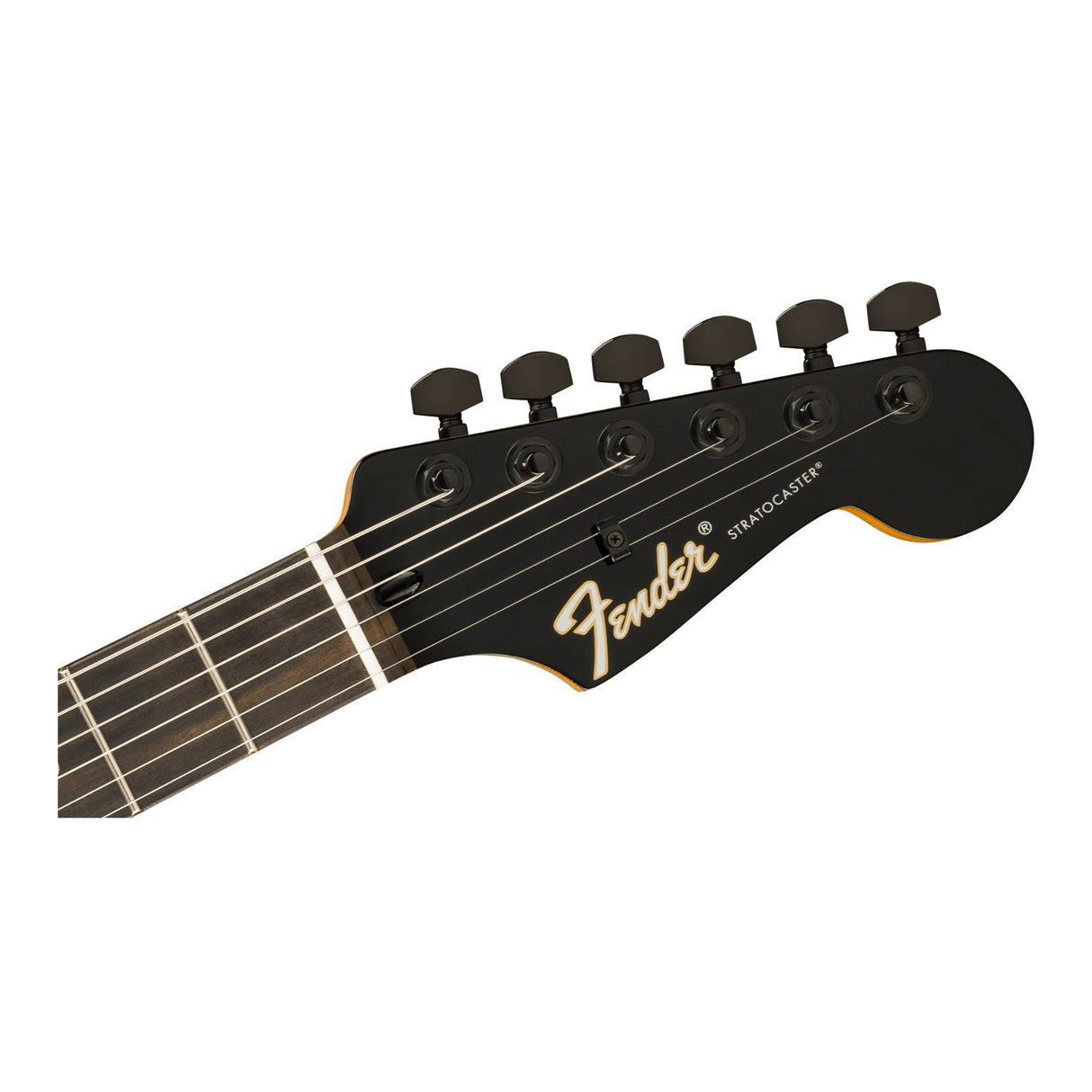 Fender Limited Edition Player Fusion Stratocaster HSS 6-String Electric Guitar with Gig Bag (Black)