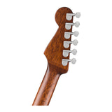 Fender California Deluxe Redondo Jr. E Acoustic-Electric Guitar with C-Shaped Neck (Honey Sunburst)