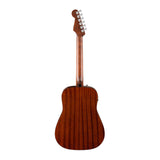 Fender California Deluxe Redondo Jr. E 6-String Acoustic-Electric Guitar (Natural Mahogany)