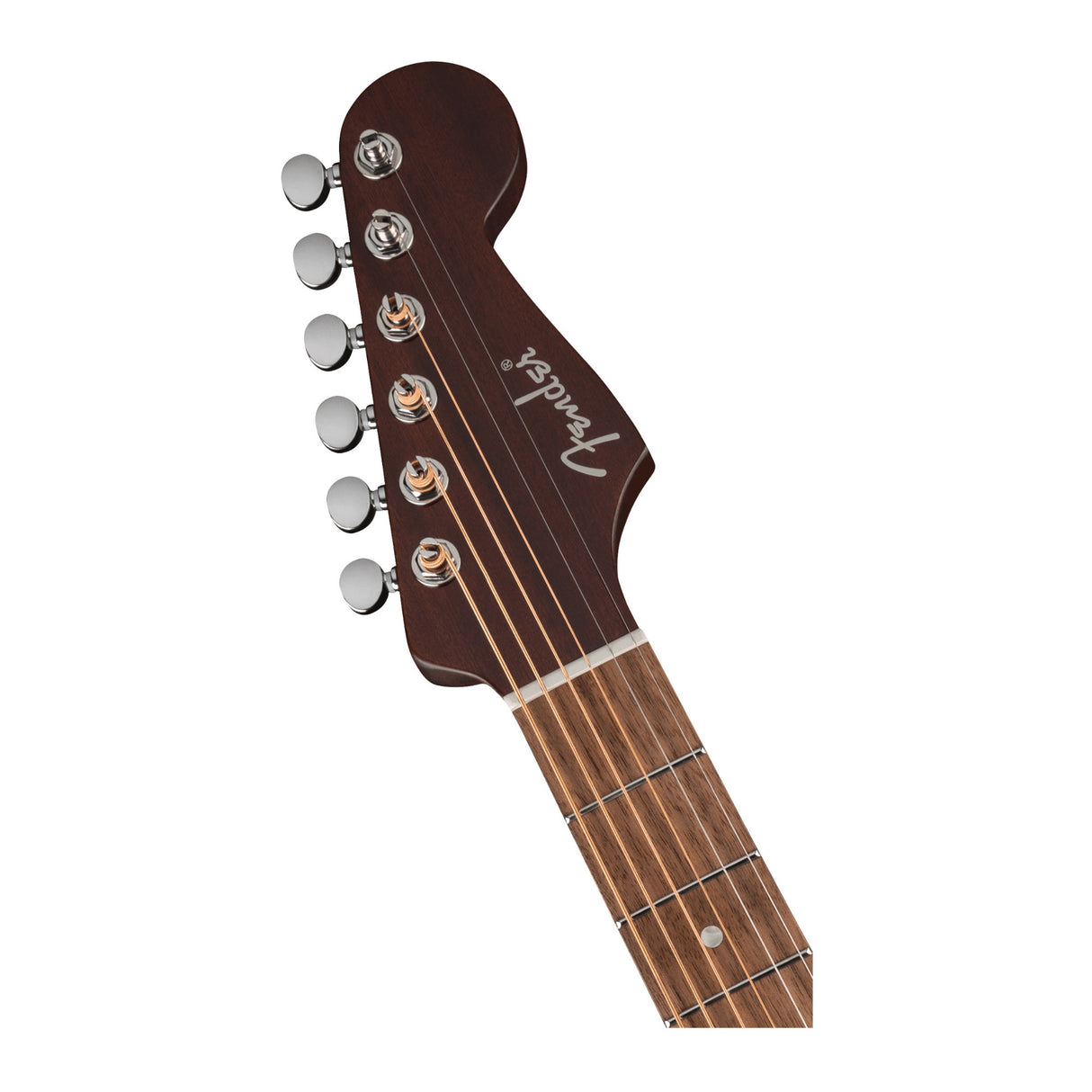 Fender California Deluxe Redondo Jr. E 6-String Acoustic-Electric Guitar (Natural Mahogany)