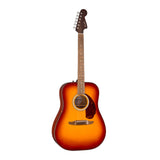 Fender California Deluxe Redondo Acoustic Guitar with Satin Mahogany C-shaped Neck (Sienna Sunburst)