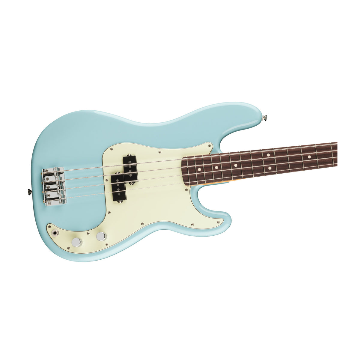 Fender 75th Anniversary Player II Precision Bass Guitar (Daphne Blue)