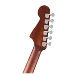 Fender California Deluxe Redondo CE Dreadnought Acoustic-Electric Guitar with C-shaped Neck (Black)