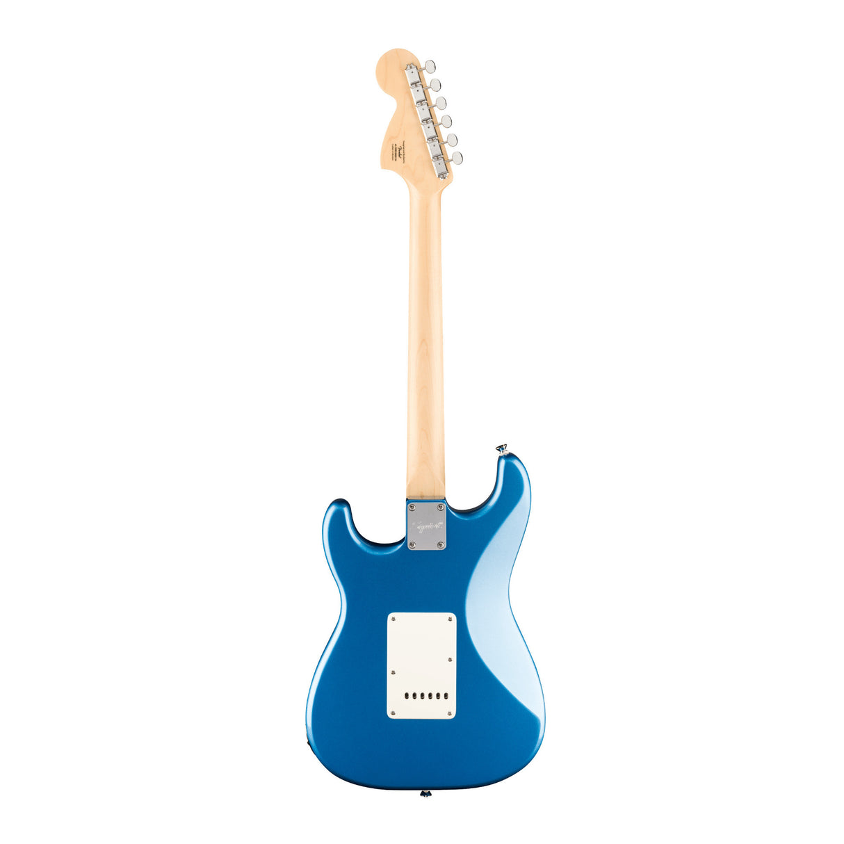 Squier Paranormal Stratocaster Deluxe Electric Guitar with Maple Fingerboard (Lake Placid Blue)