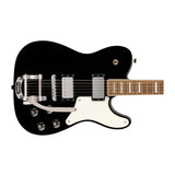 Squier Paranormal Troublemaker Telecaster Deluxe Electric Guitar (Black)