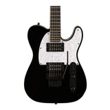 Fender Limited Edition Player Fusion Telecaster HH 6-String Electric Guitar with Gig Bag (Black)