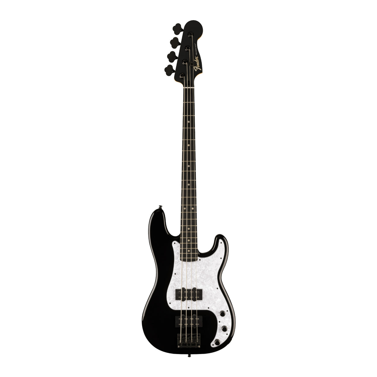 Fender Limited Edition Player Fusion Precision HH 4-String Electric Bass Guitar with Gig Bag (Black)
