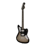 Fender Limited Edition Player Fusion Jaguar Bariton Electric Guitar with Gig Bag (Silverburst)