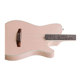 Ibanez Tim Henson TOD10NPAF Electric Nylon Guitar with C-Shape Neck and FRH Body (Pearl Pink Flat)
