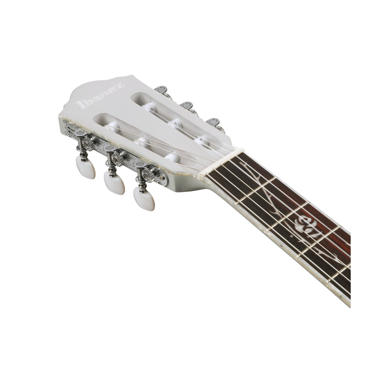 Ibanez Tim Henson TOD10NSMF Electric Nylon Guitar with Modified FRH Body (Silver Metallic Flat)