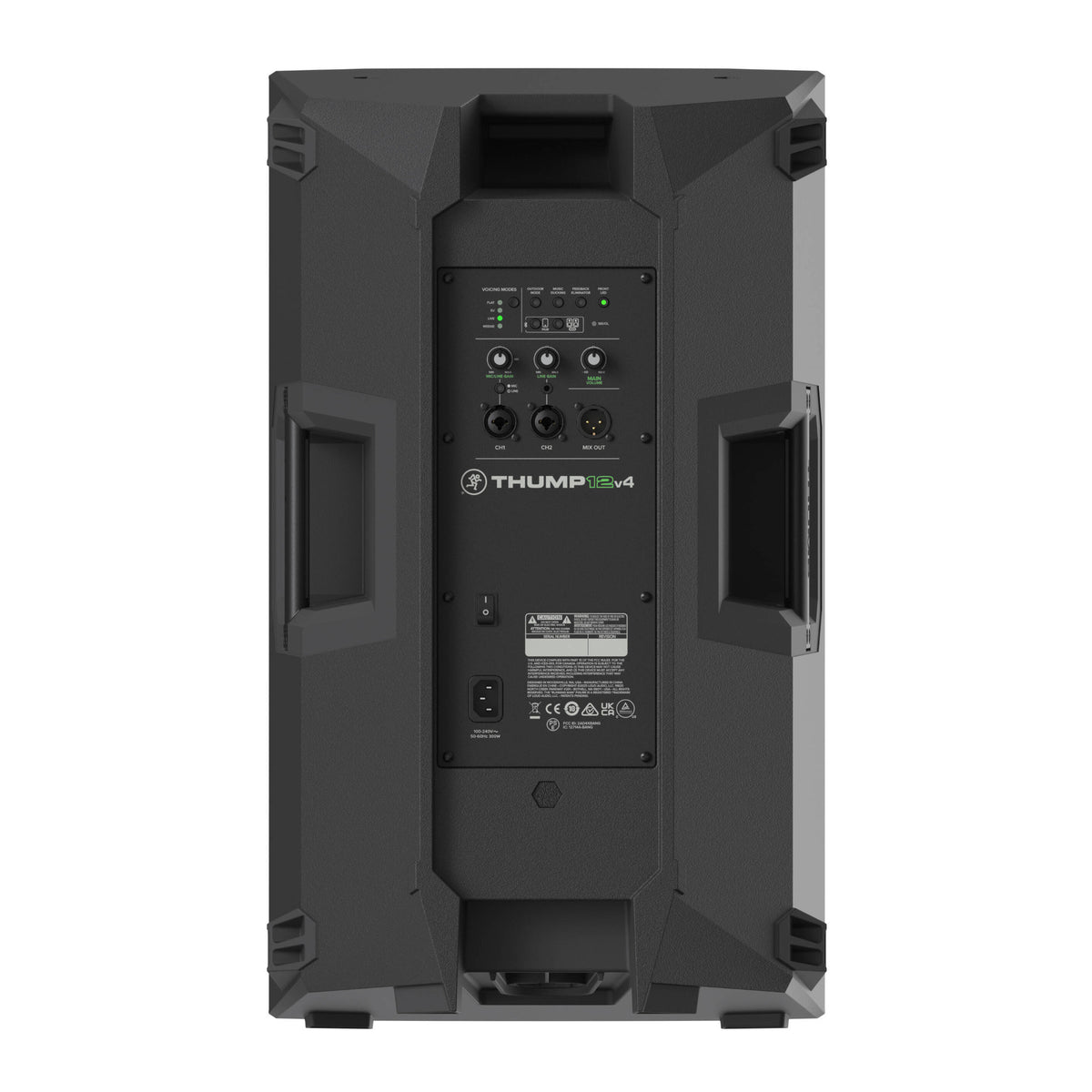 Mackie Thump12v4 1400W Powered PA Speaker Bundle with Guitar XLR Cables (Open Box)
