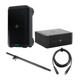 Mackie ThumpSub GO Battery Powered Subwoofer with Loudspeaker and Accessories Bundle