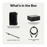 Mackie ThumpSub GO Battery Powered Subwoofer with Loudspeaker and Accessories Bundle