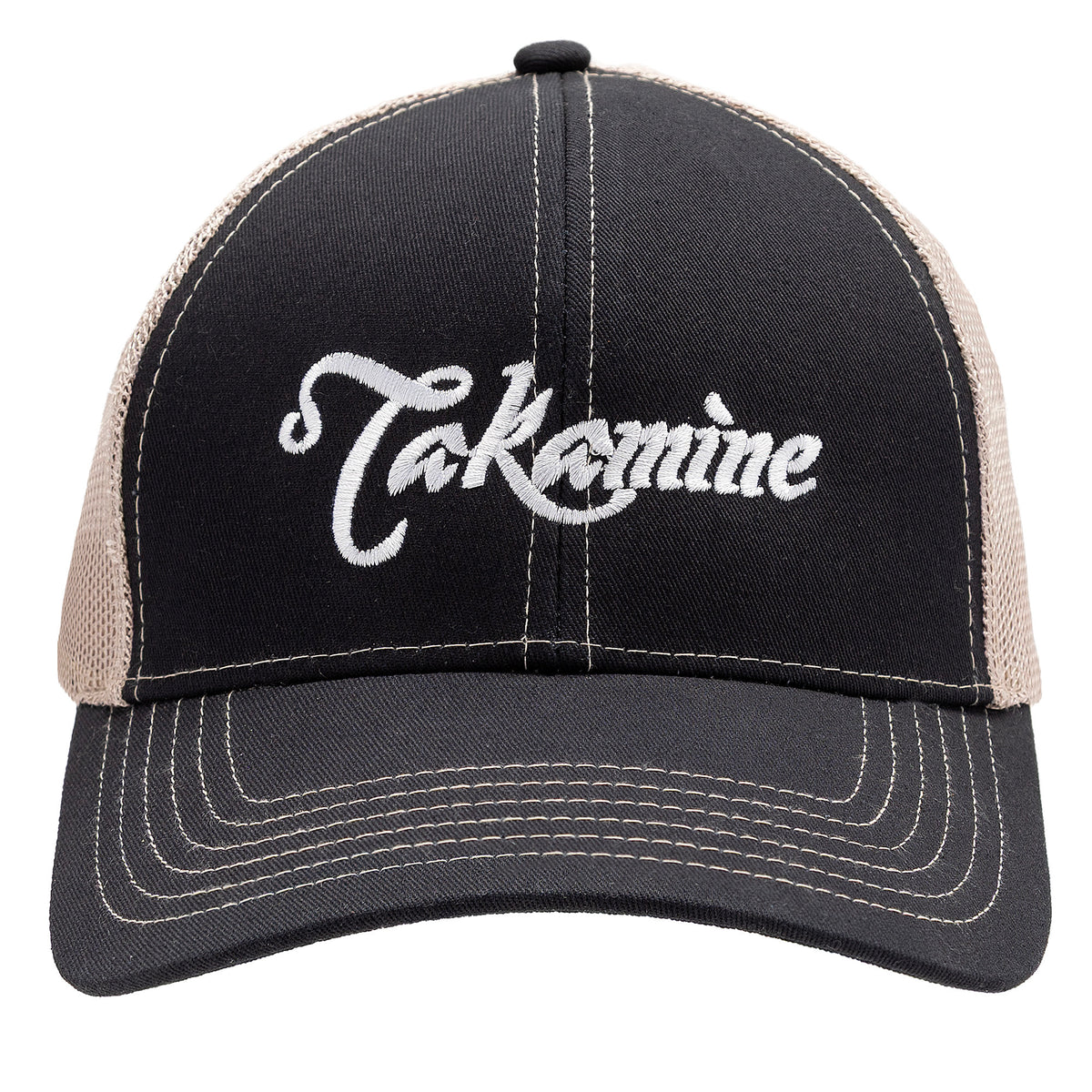 Takamine Guitars Trucker Hat with Adjustable Hook and Loop (Black) (Open Box)