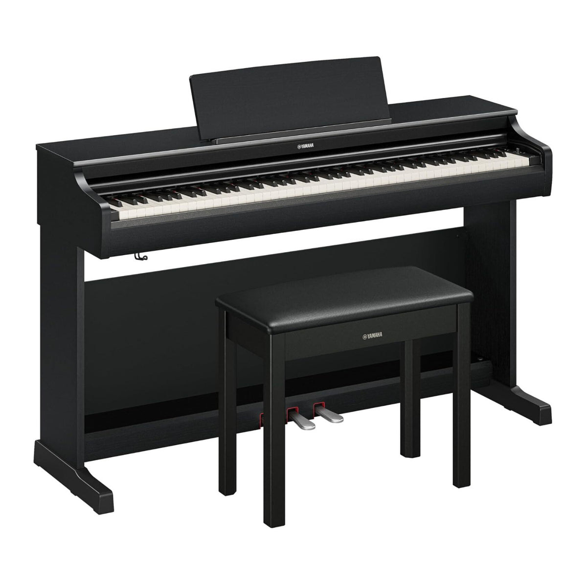 Yamaha Arius YDP-166B Digital Home Piano with Bench (Black Walnut) (Open Box)